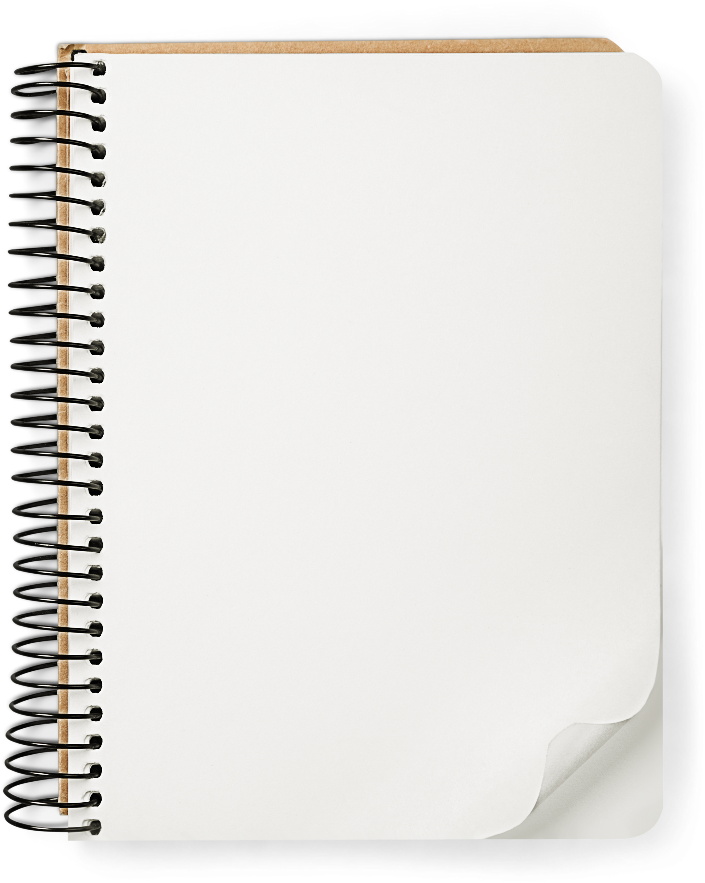 Open Blank Notebook 